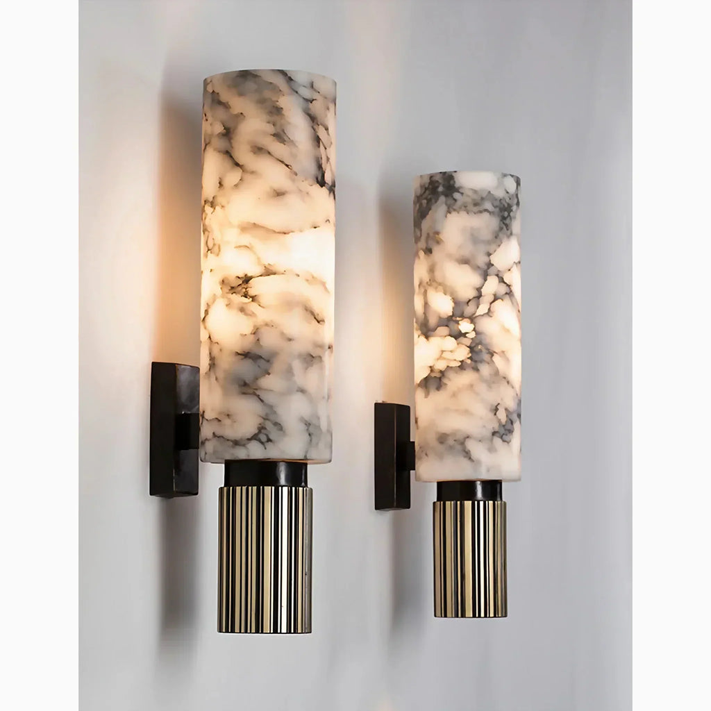 Stylish Marble Wall Lamp - For a Luxurious and Atmospheric Interior