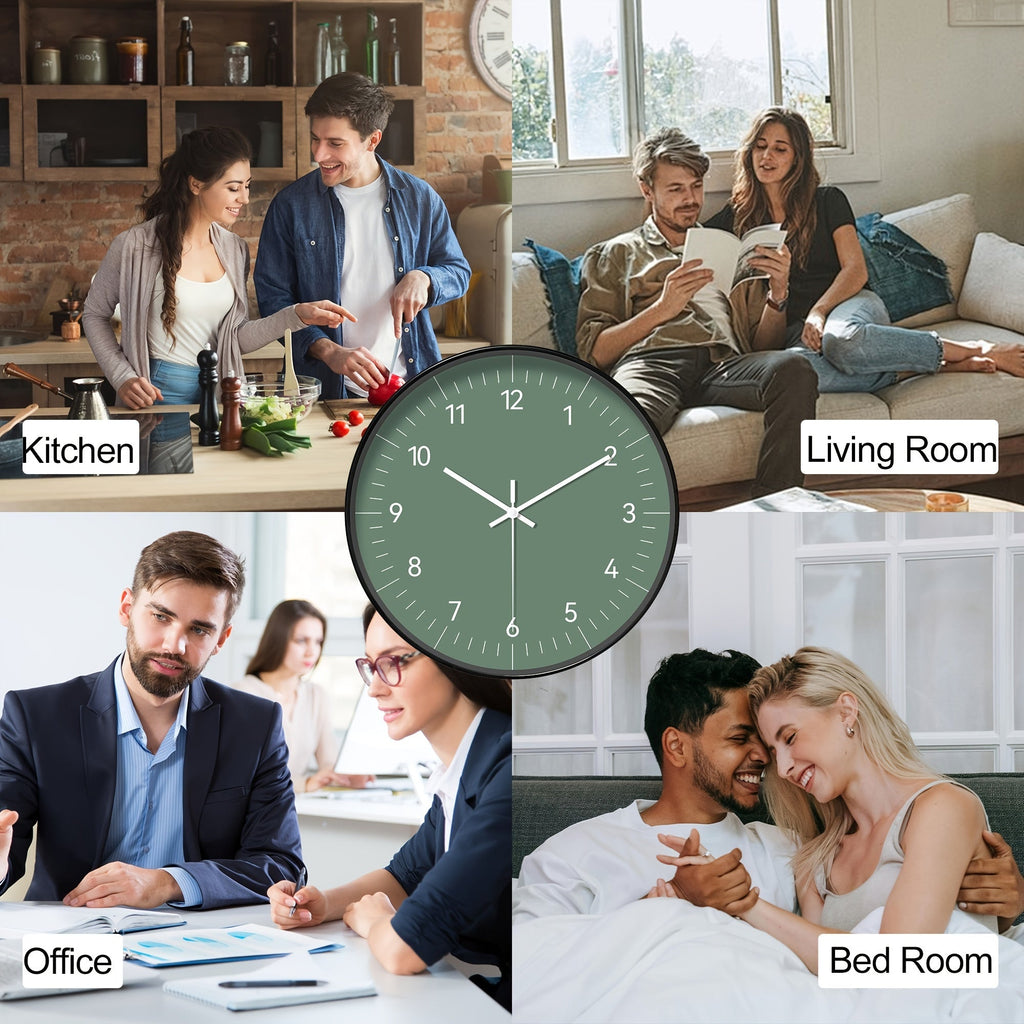 FantasyTime Clock – Elegante Stille Wandklok 20 cm