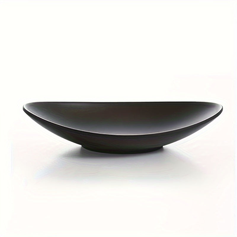 BlackTray - Elegant Oval Jewelry Storage Tray