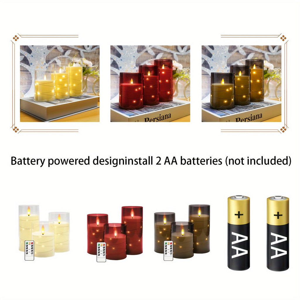 StarGlow LED Candles Set – Enchanting Atmosphere for Your Home