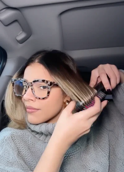 SleekStyle Brush - Professional 3-in-1 Hot Brush