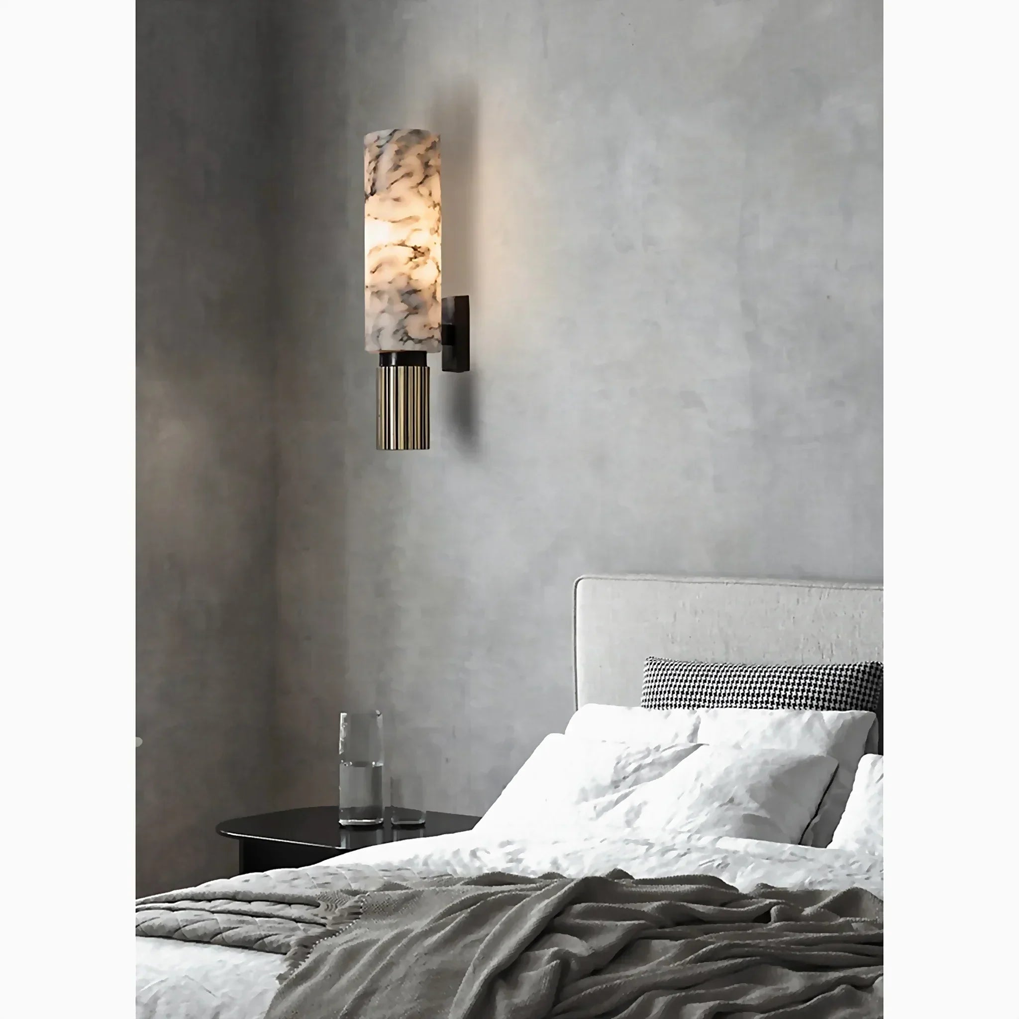 Stylish Marble Wall Lamp - For a Luxurious and Atmospheric Interior