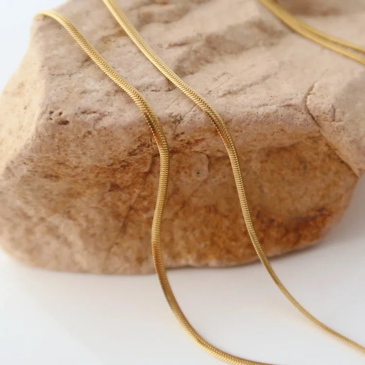 Elegant Slim Snake Chain - Isis