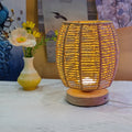 EcoLoom - Artisan Wooden Table Lamp with LED Lighting