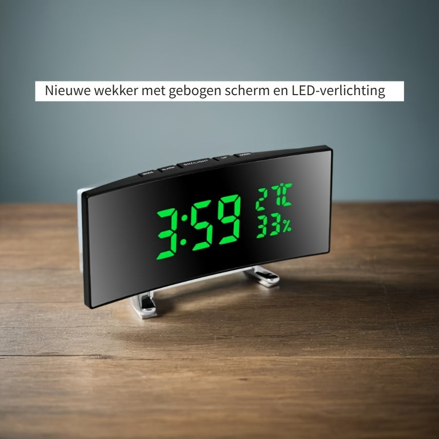 SmartClock - Smart LED Alarm Clock with USB Function