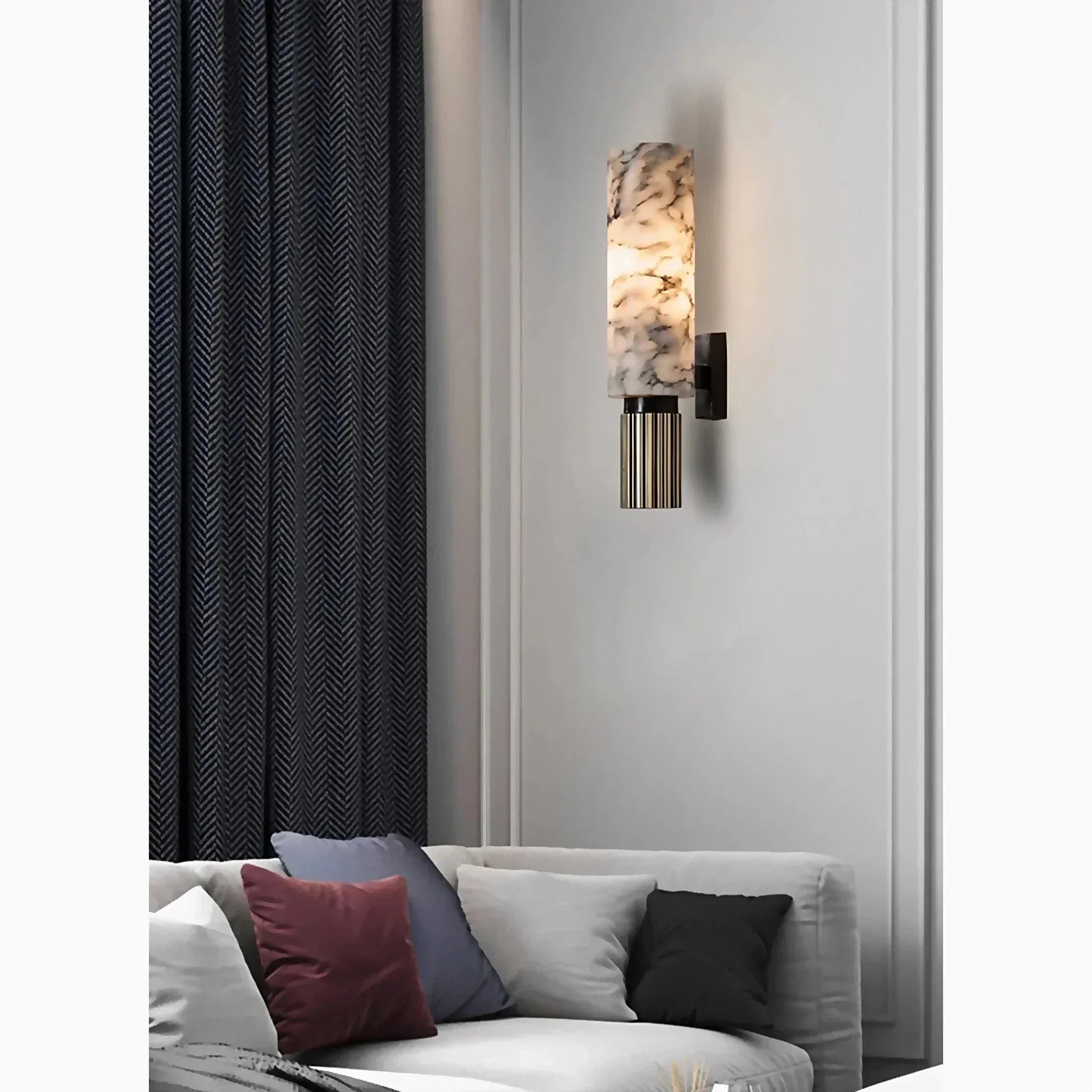 Stylish Marble Wall Lamp - For a Luxurious and Atmospheric Interior