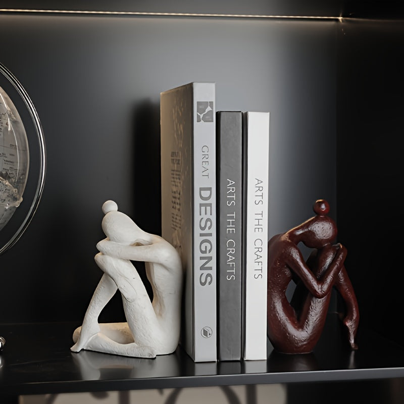 AbstractSculpt - Unique Bookends for a Stylish Interior