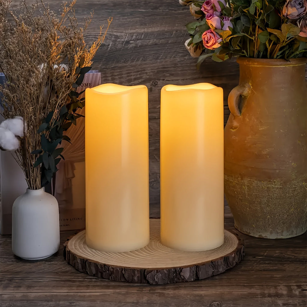 FlameFree - Waterproof LED Candle Set with Remote Control