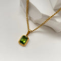 Celeste Vintage Gemstone Necklace