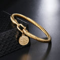 Benedetta - Elegant Saint Benedict Charm Bracelet