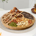 BambooServe - Elegant Round Snack Board for Your Kitchen
