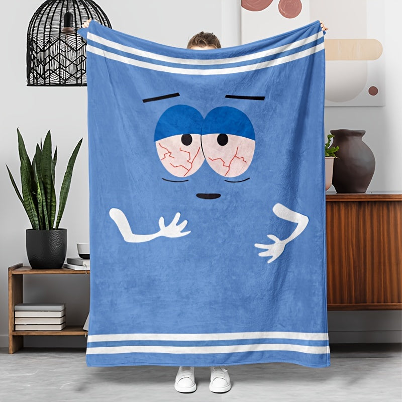 AnimeThrow – Reversible Flannel Blanket for All Seasons