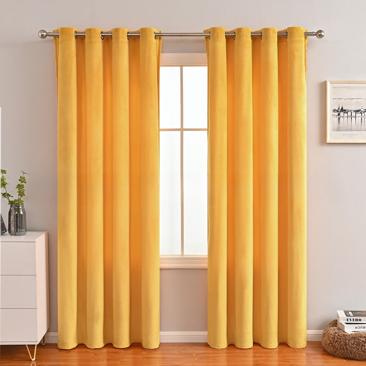 VelvetEase Curtains - Luxurious Thermal Velvet for Optimal Comfort