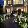 SolarBloom Light – Fireworks Solar Garden Lamp with 8 Modes