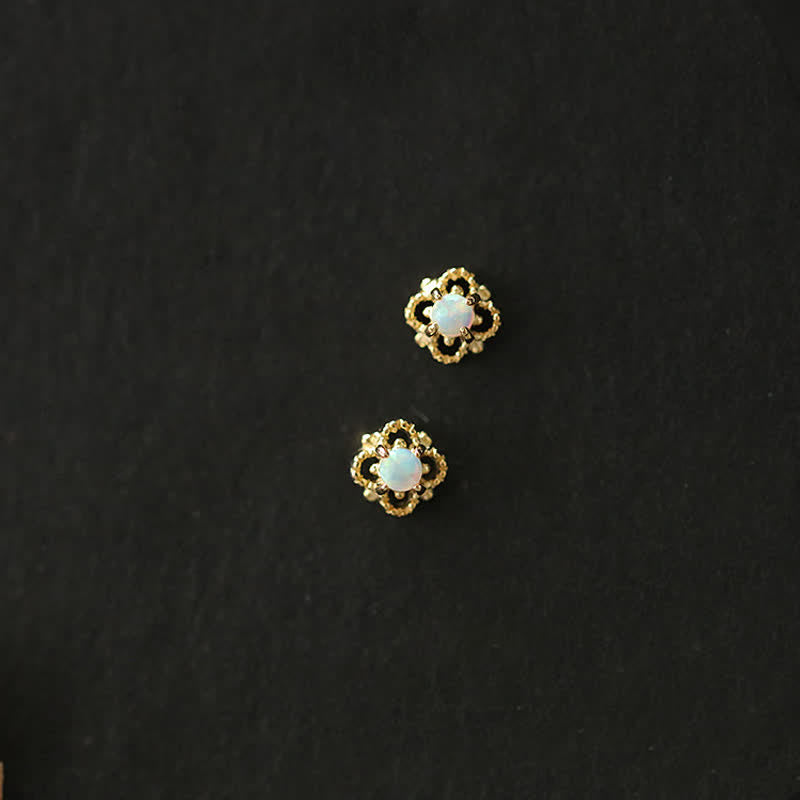 Charming Vintage Opal Earrings - Seraphina Collection