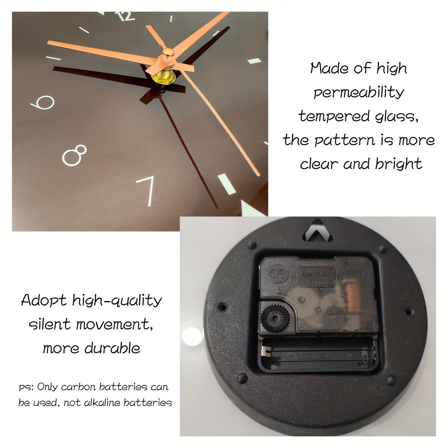 FloralTime Clock - Elegant Floral Wall Clock