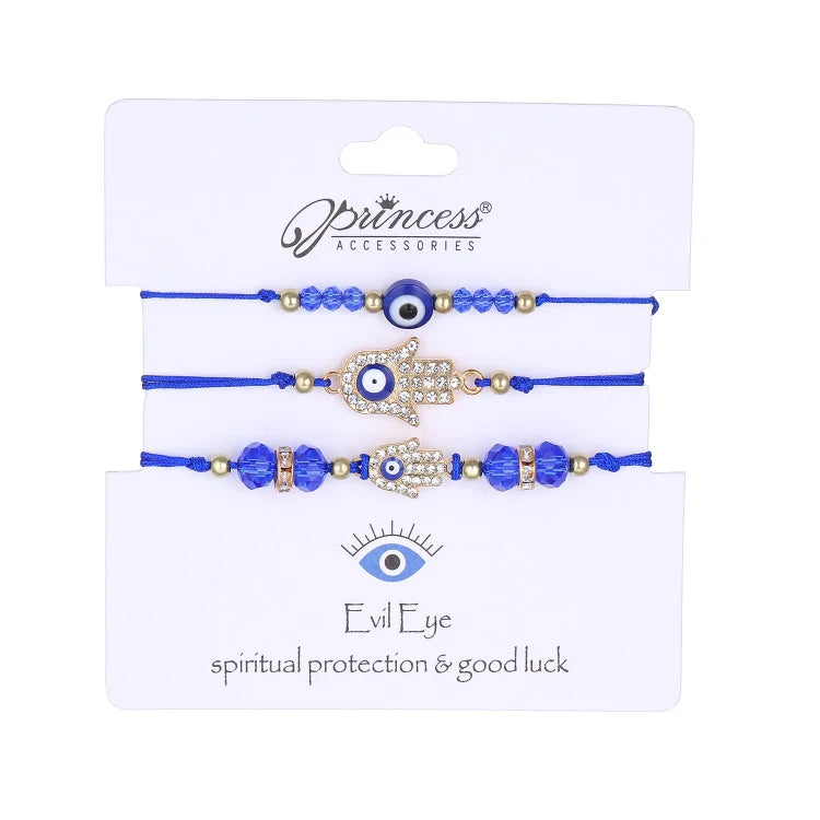 Elif Evil Eye Partnership Bracelets - Protective Connection