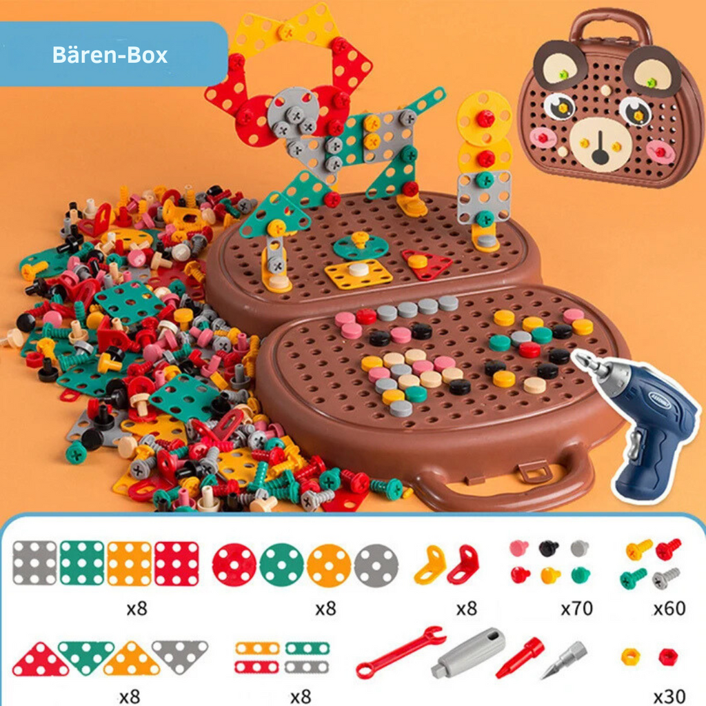 ToolMaster Kids – Creative Toolbox with Mini Drill