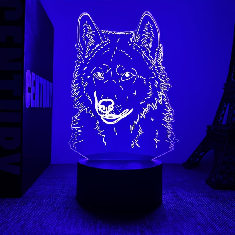 WolfLicht – 3D Mood Light with Touch Function