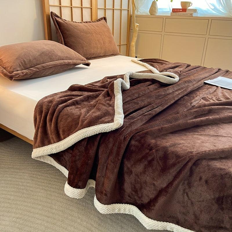 LuxuryFleece – Double-Sided Blanket for Ultimate Comfort