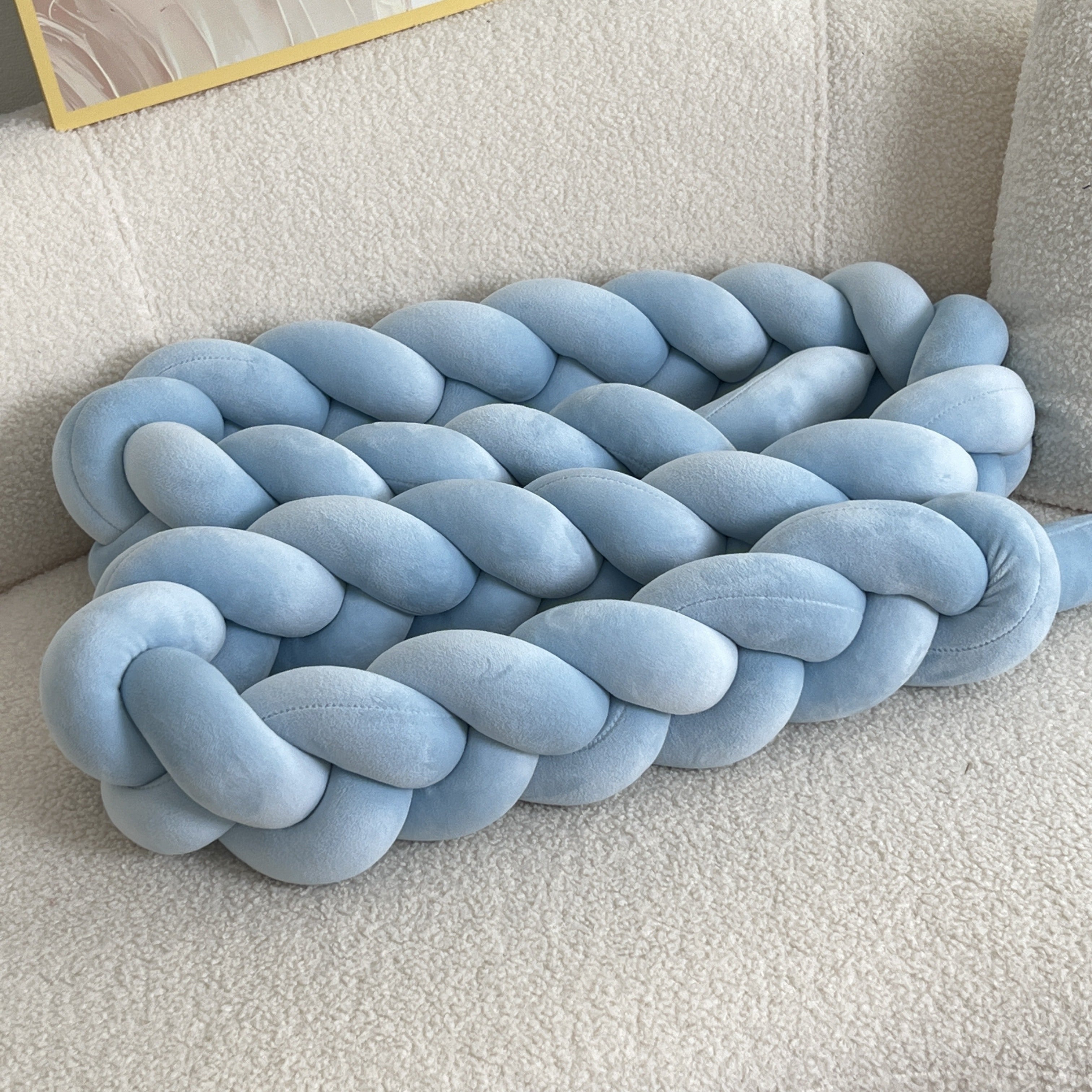 WaveCushion - Modern Washable Floor Cushion with Geometry