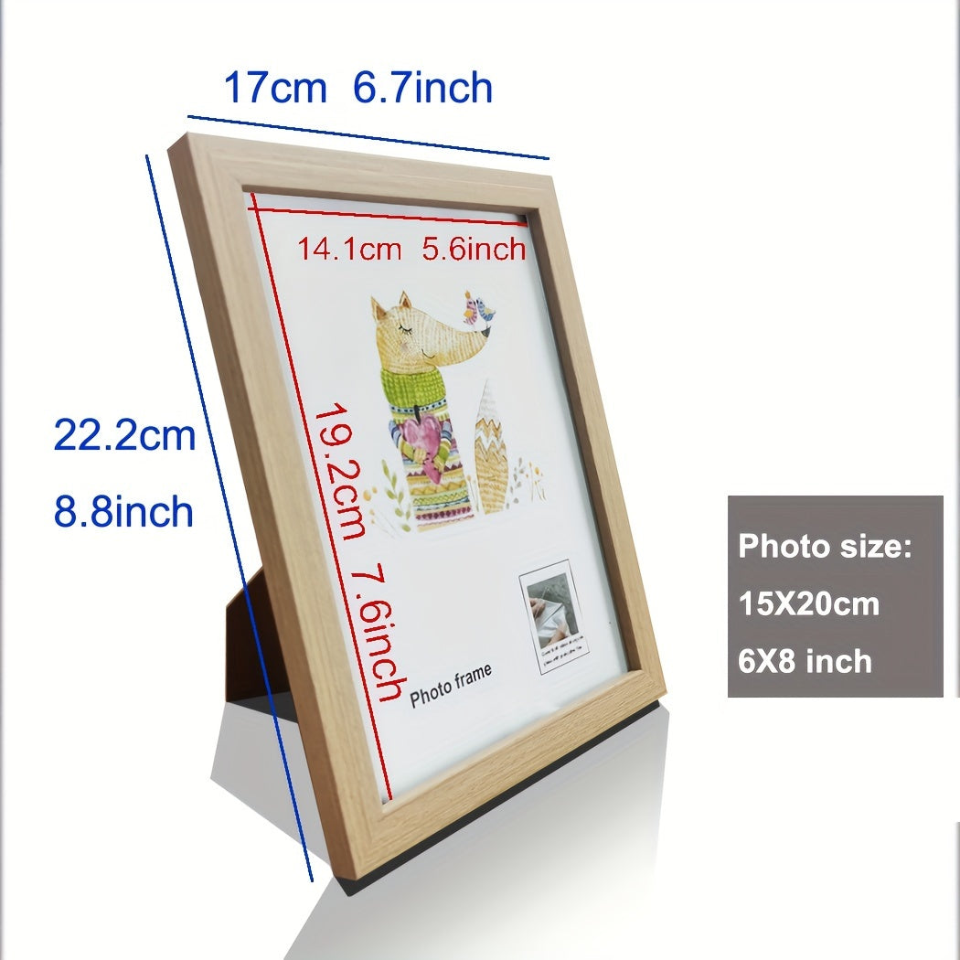 TimelessWood – Classic Wooden Photo Frame for Memories