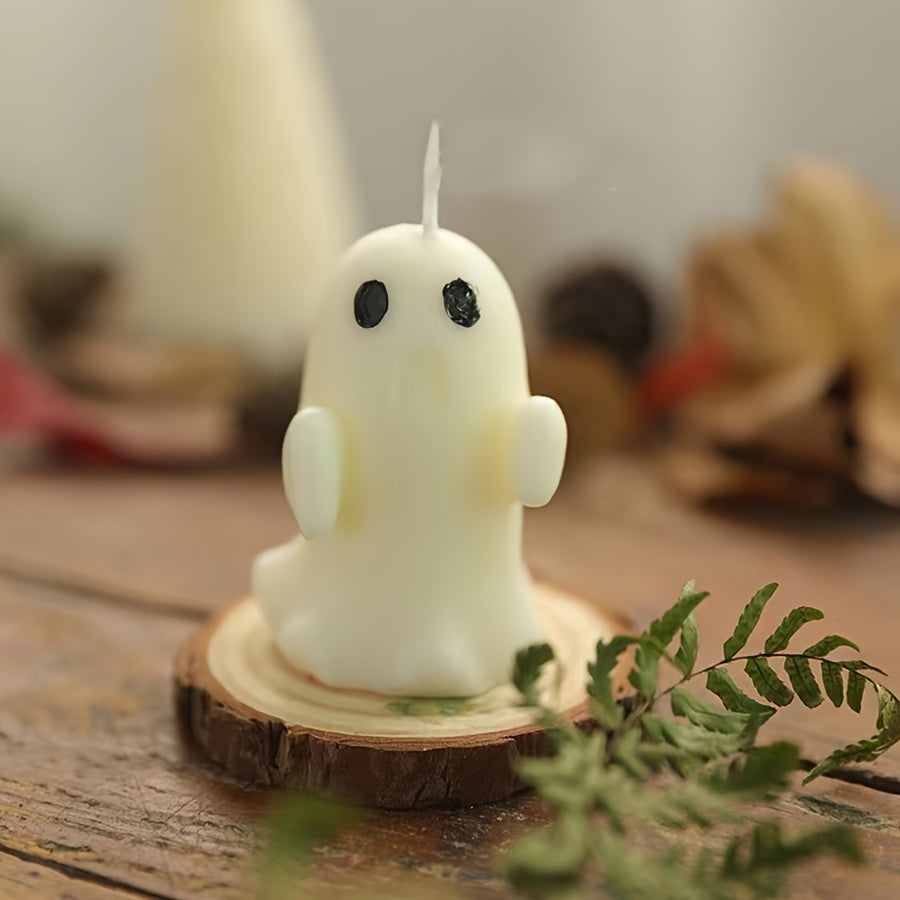 EnchantGlow - Handmade Halloween Freesia Scented Candle