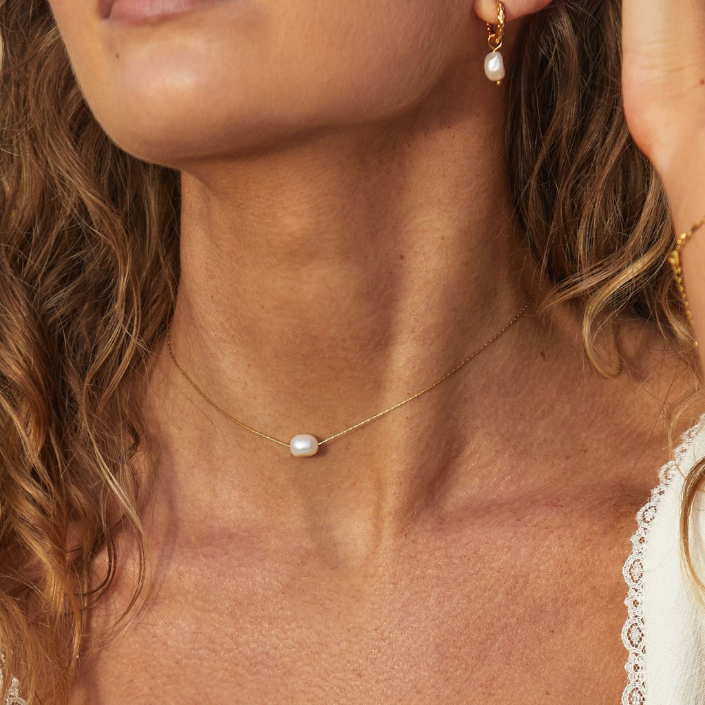 Elegant Alina Barok Parel Choker