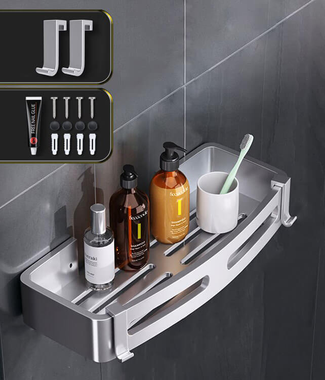 Stylish SilverCaddy - Perfect Bathroom Organizer for All Your Essentials