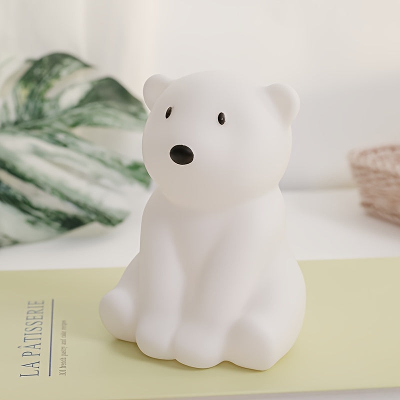 PolarGlow – Cute Polar Bear LED Night Light