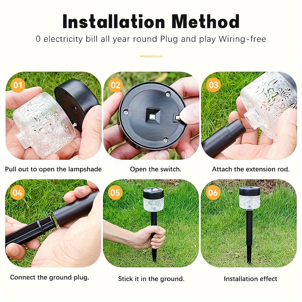SolarGlow Set – Energy-Efficient Outdoor Garden Lighting