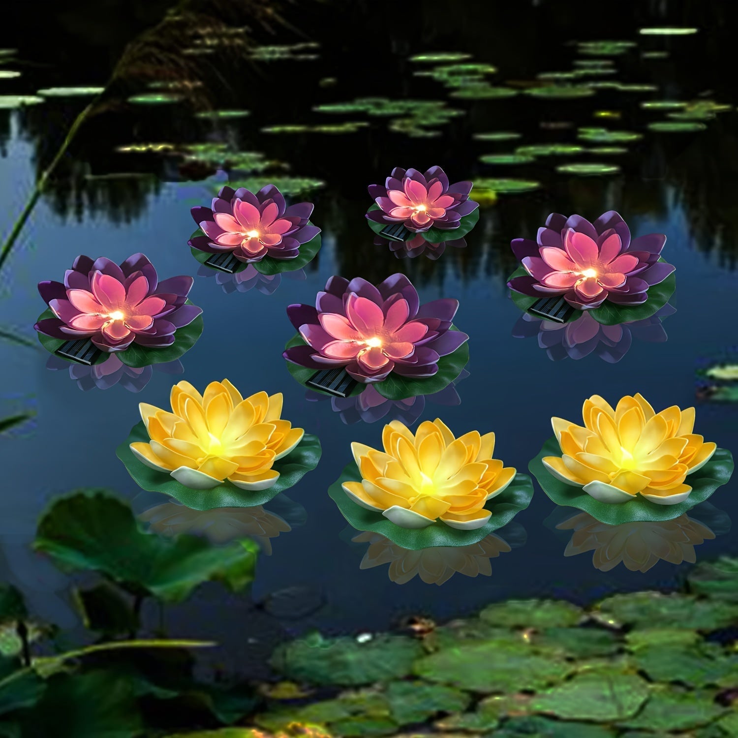 SolarLily – Stylish Lotus Solar LED Lanterns