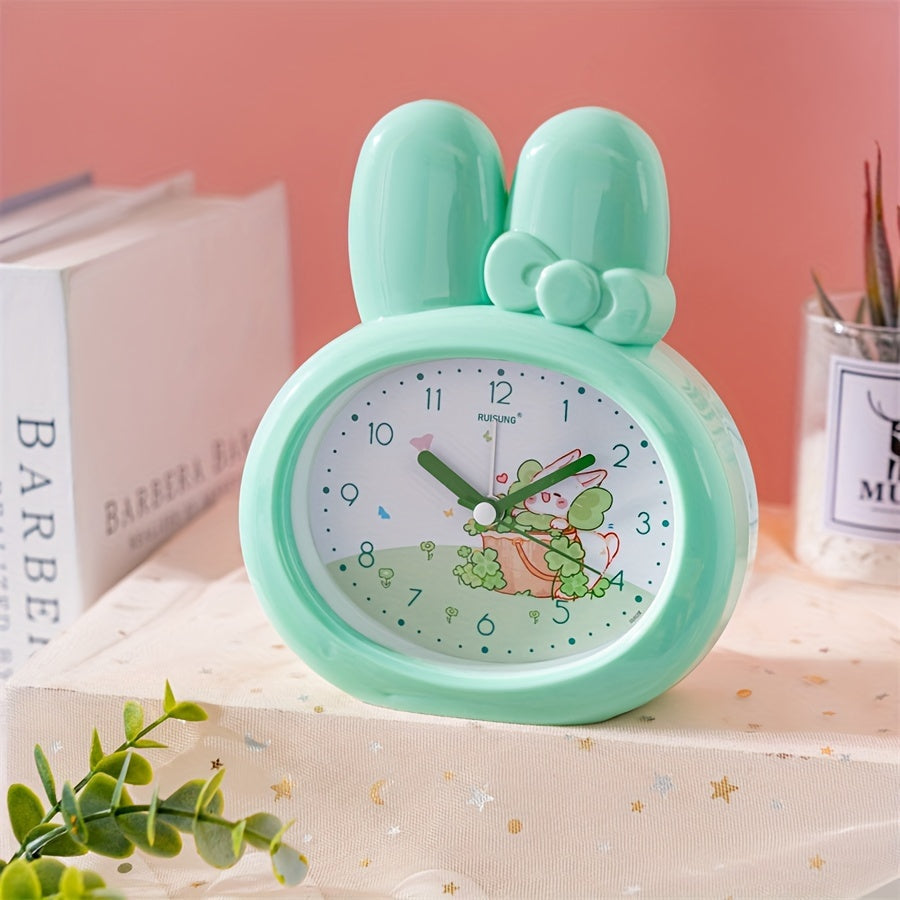 BunnyTime Clock - Cute LED Alarm Clock with Nightlight