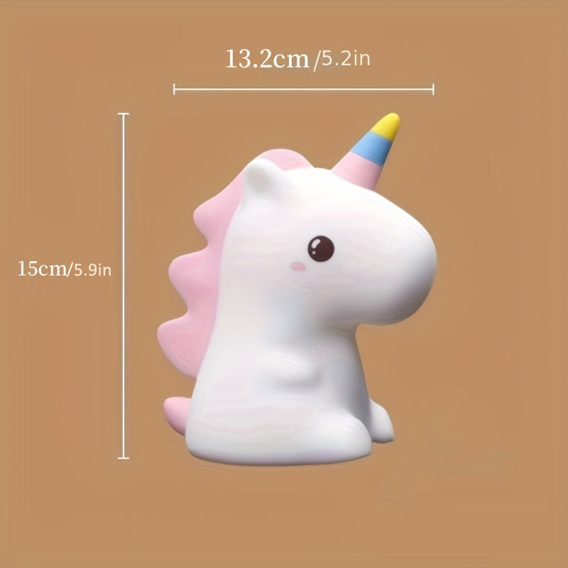 UnicornGlow Night Light - Colorful LED Lamp with Protection