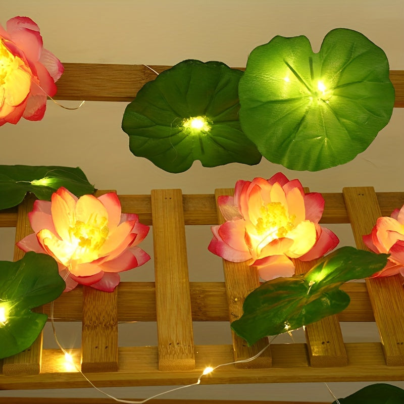 SolarLily - Solar Powered Lotus Decoration for Garden