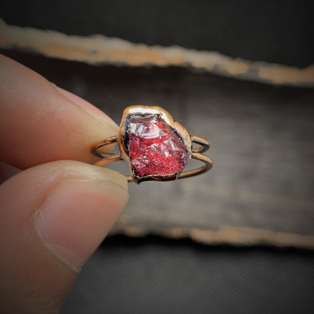 Elegant Natural Birthstones Ring - Selina