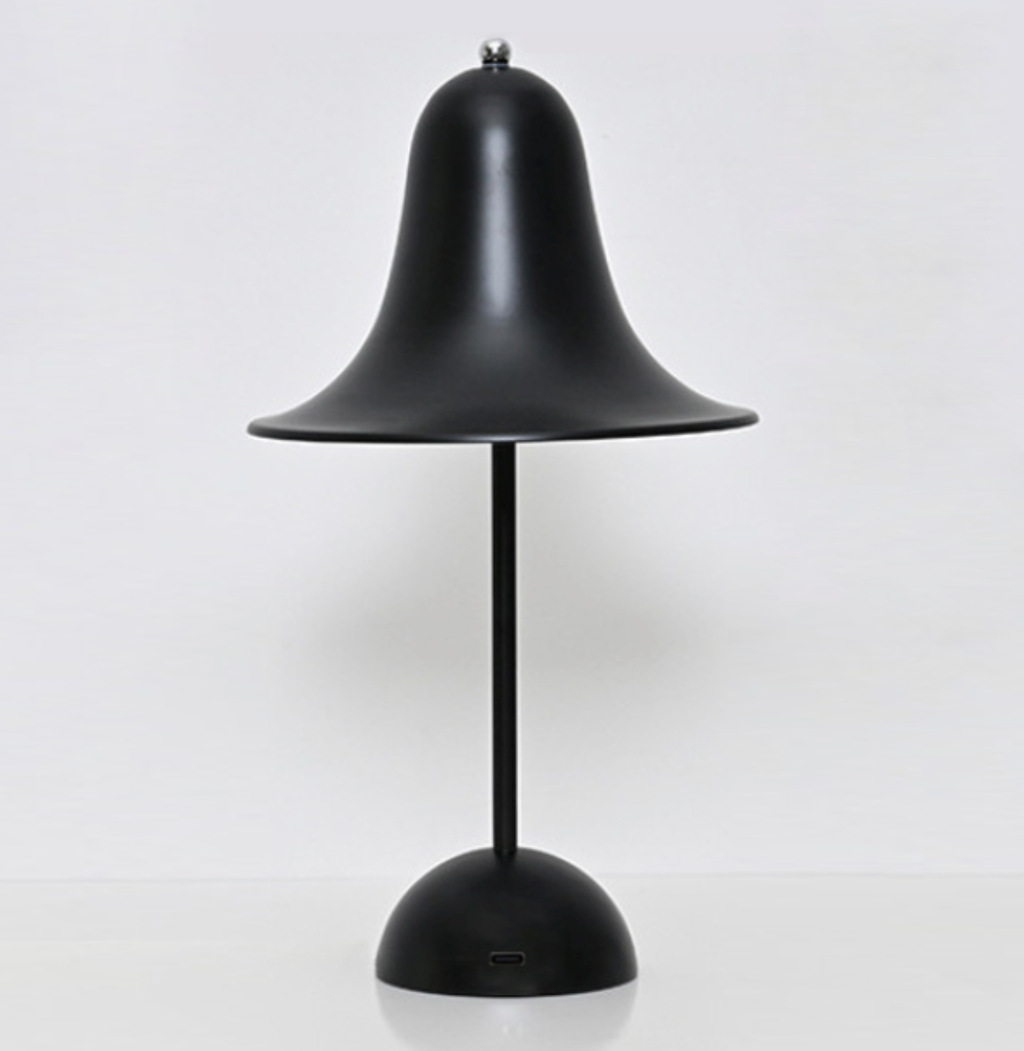 Classic Cap Cordless Table Lamp - Timeless Design and Long-Lasting Battery
