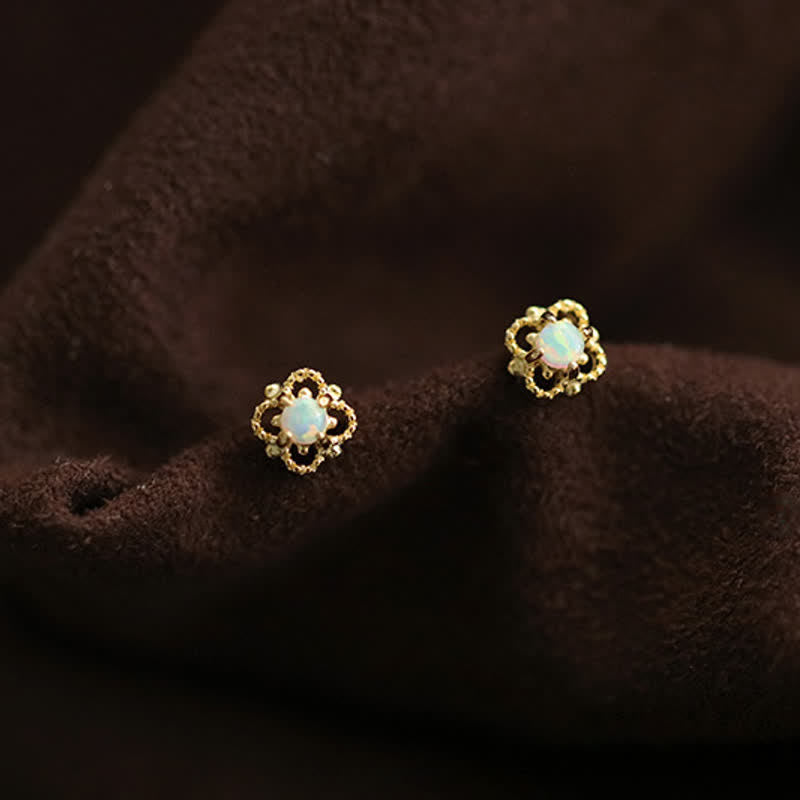 Charming Vintage Opal Earrings - Seraphina Collection