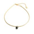 Iris Vintage Gold-Dipped Statement Necklace