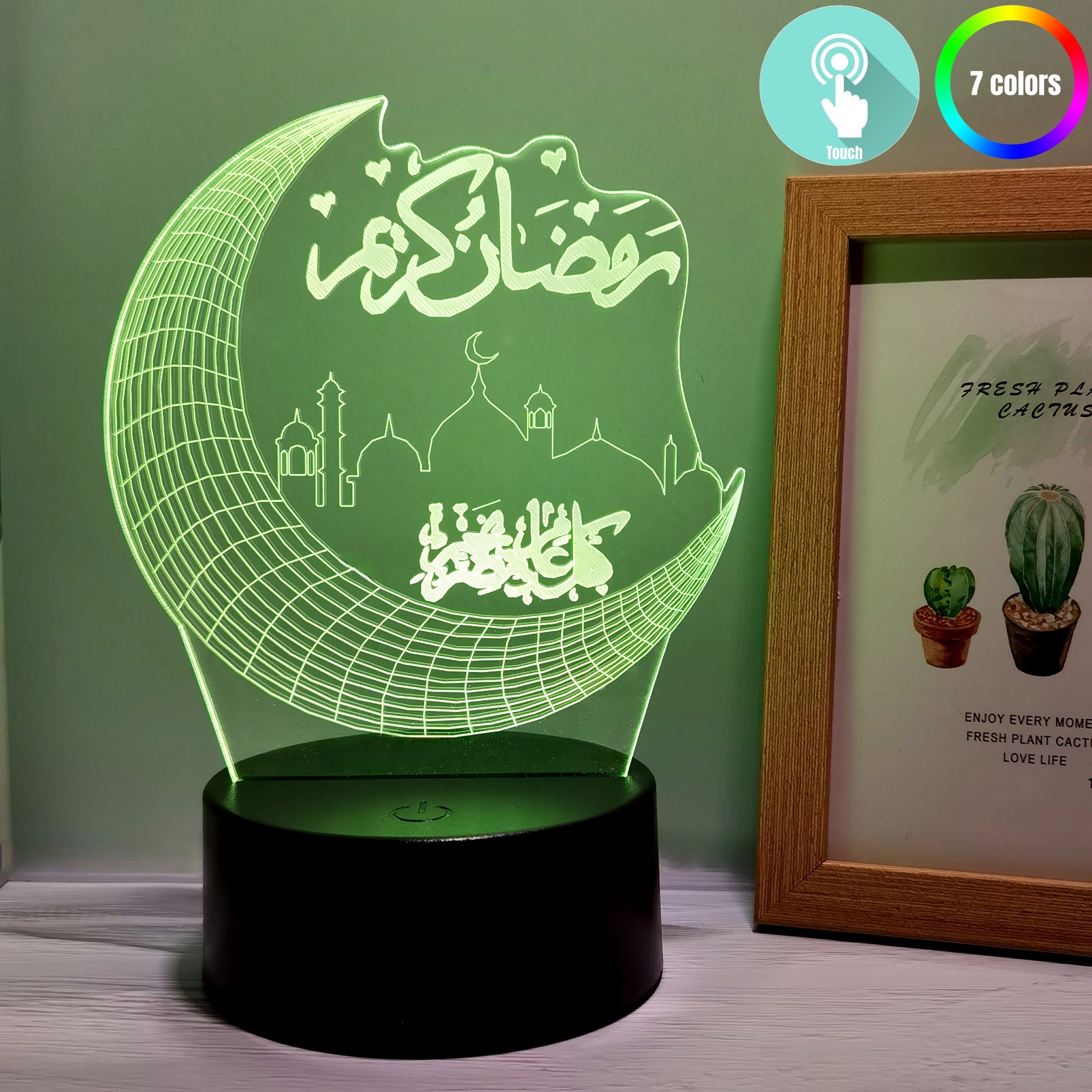 MoonPalace - 3D Colour Night Light Touch