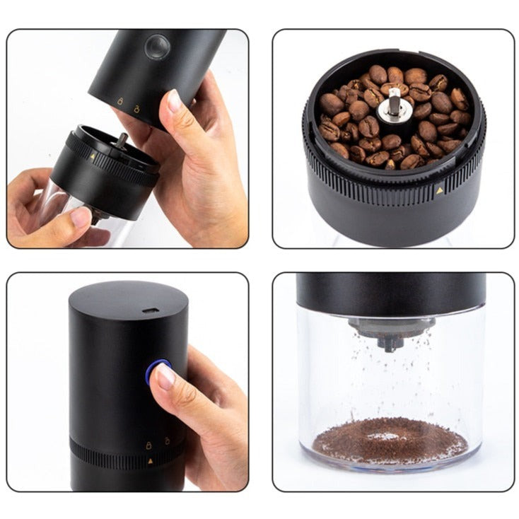 GrindMaster Coffee Grinder - Portable Electric Coffee Grinder