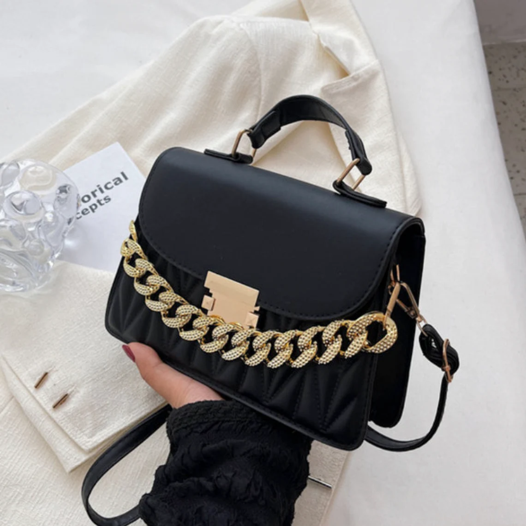 GemmaBag - Elegant Chain Handbag for Evening Out