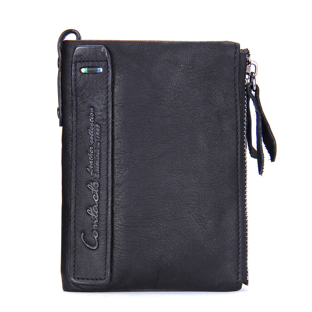 CompactWallet - Stylish Double Zipper Wallet