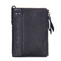 CompactWallet - Stylish Double Zipper Wallet