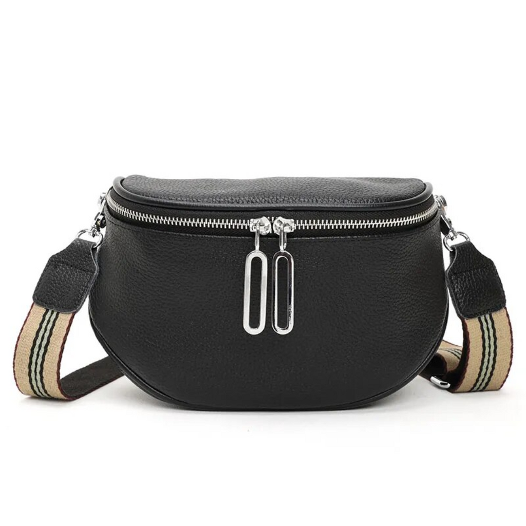 Lucy LeatherBag – Trendy and Cute Leather Saddle Bag