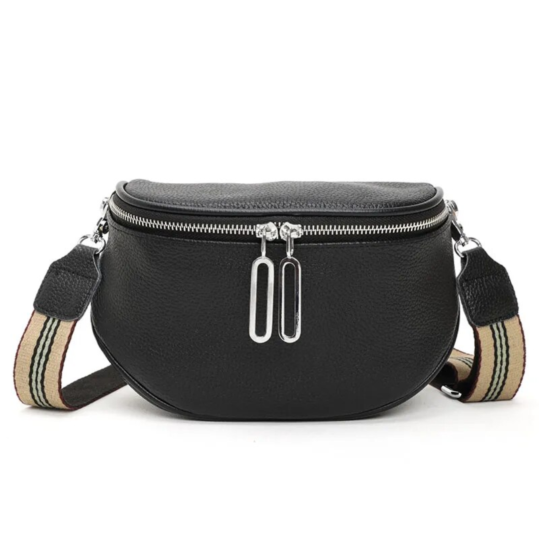 Lucy LeatherBag – Trendy and Cute Leather Saddle Bag