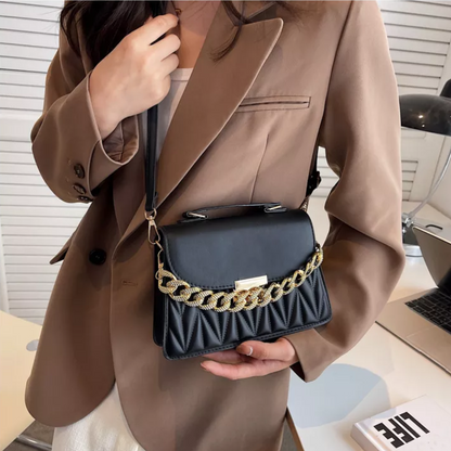 GemmaBag - Elegant Chain Handbag for Evening Out