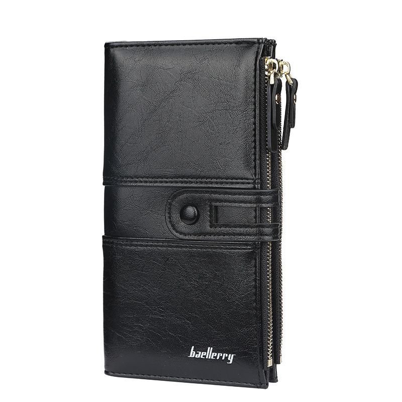ClassicWallet - Stylish Double Zipper Wallet