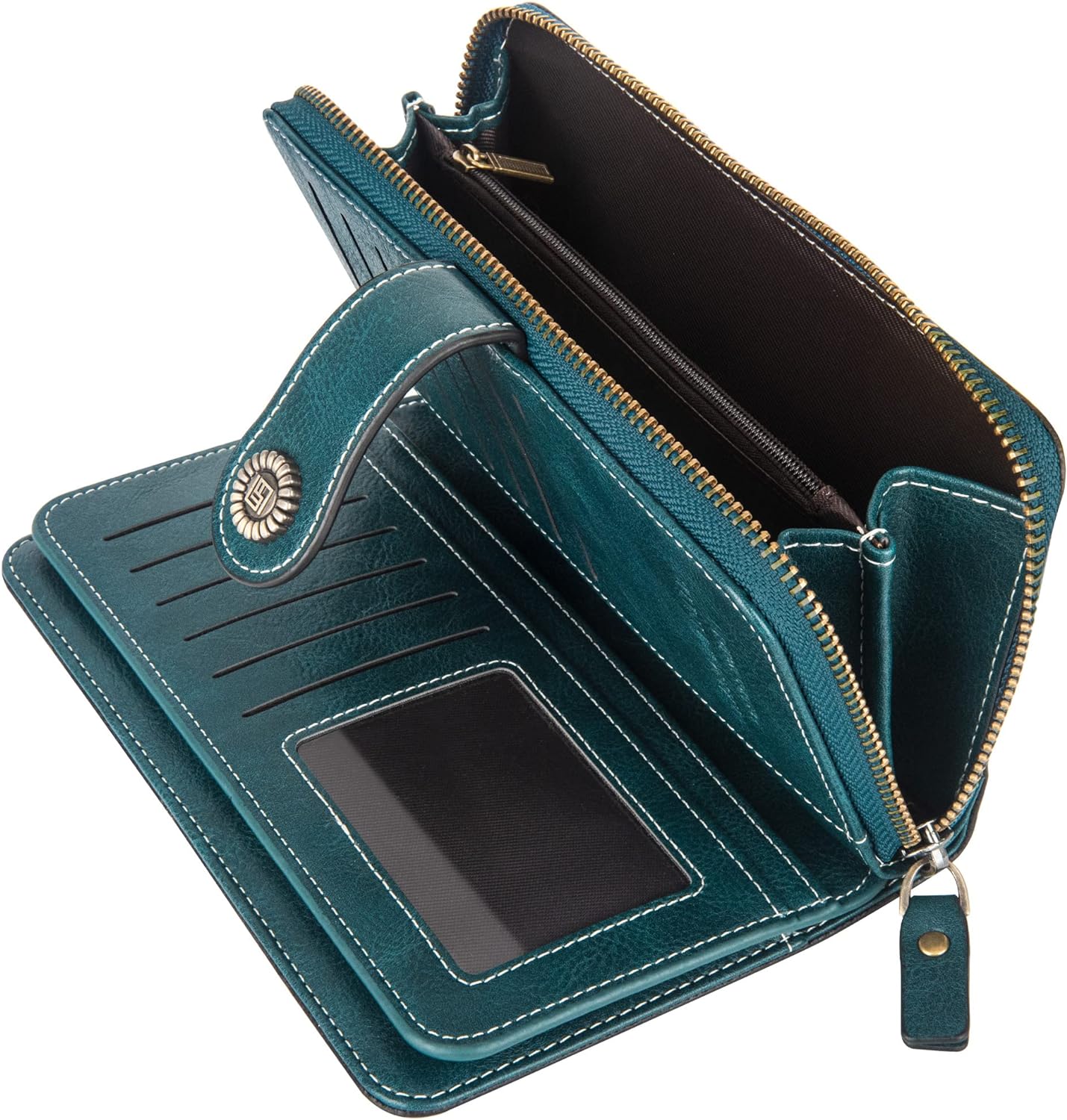 LeatherMax - Stylish Leather Wallet with Wrist Strap