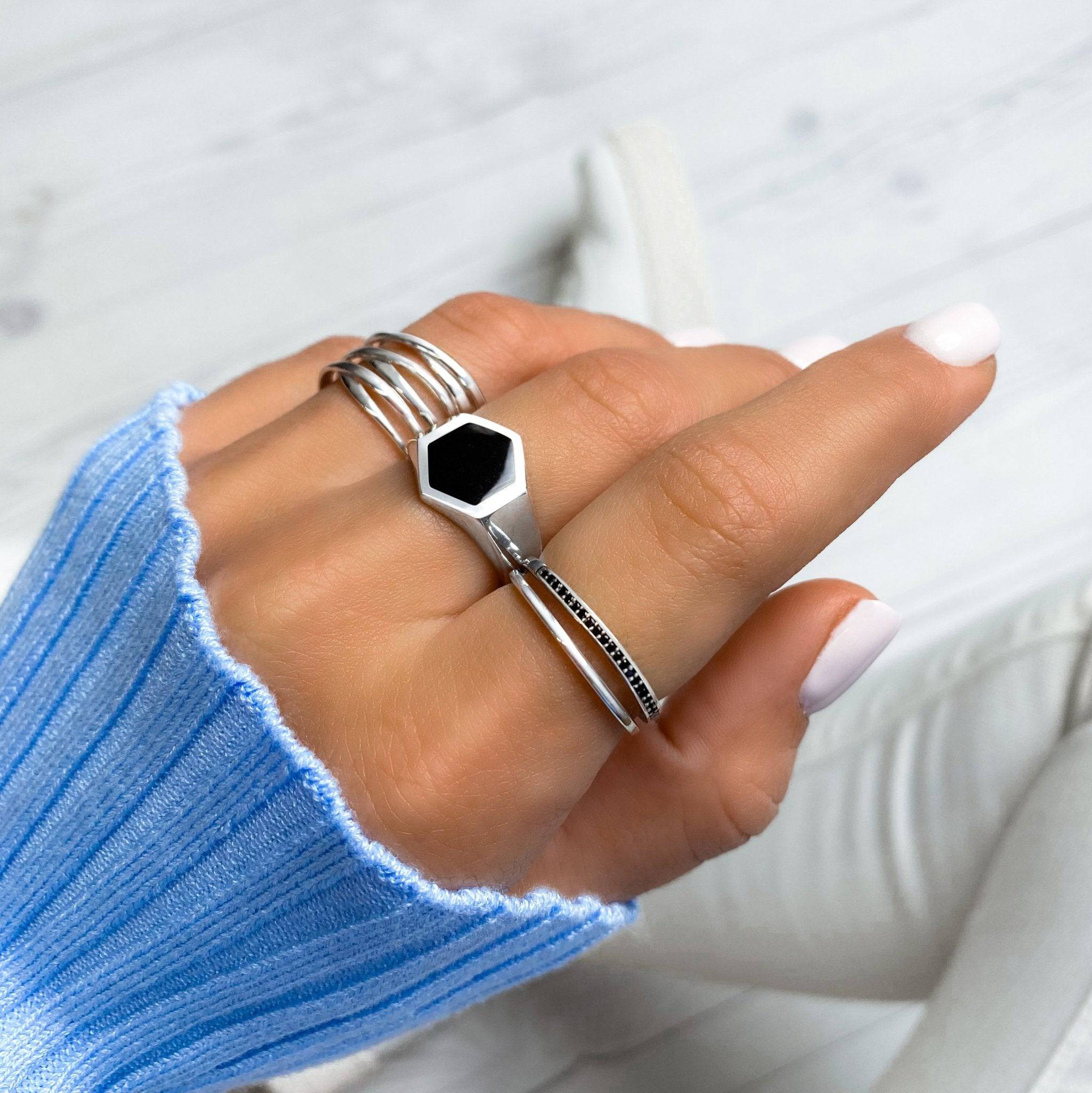 Elegant Branch Ring - Nora